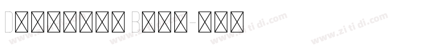 Designer Bold字体转换